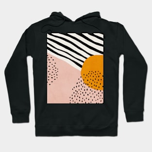 Abstract, Mid century modern wall art Hoodie